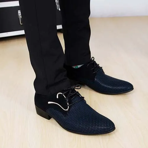 Fashion Men PU Leather Shoes male Flats High Quality Men Shoes Oxford Shoes