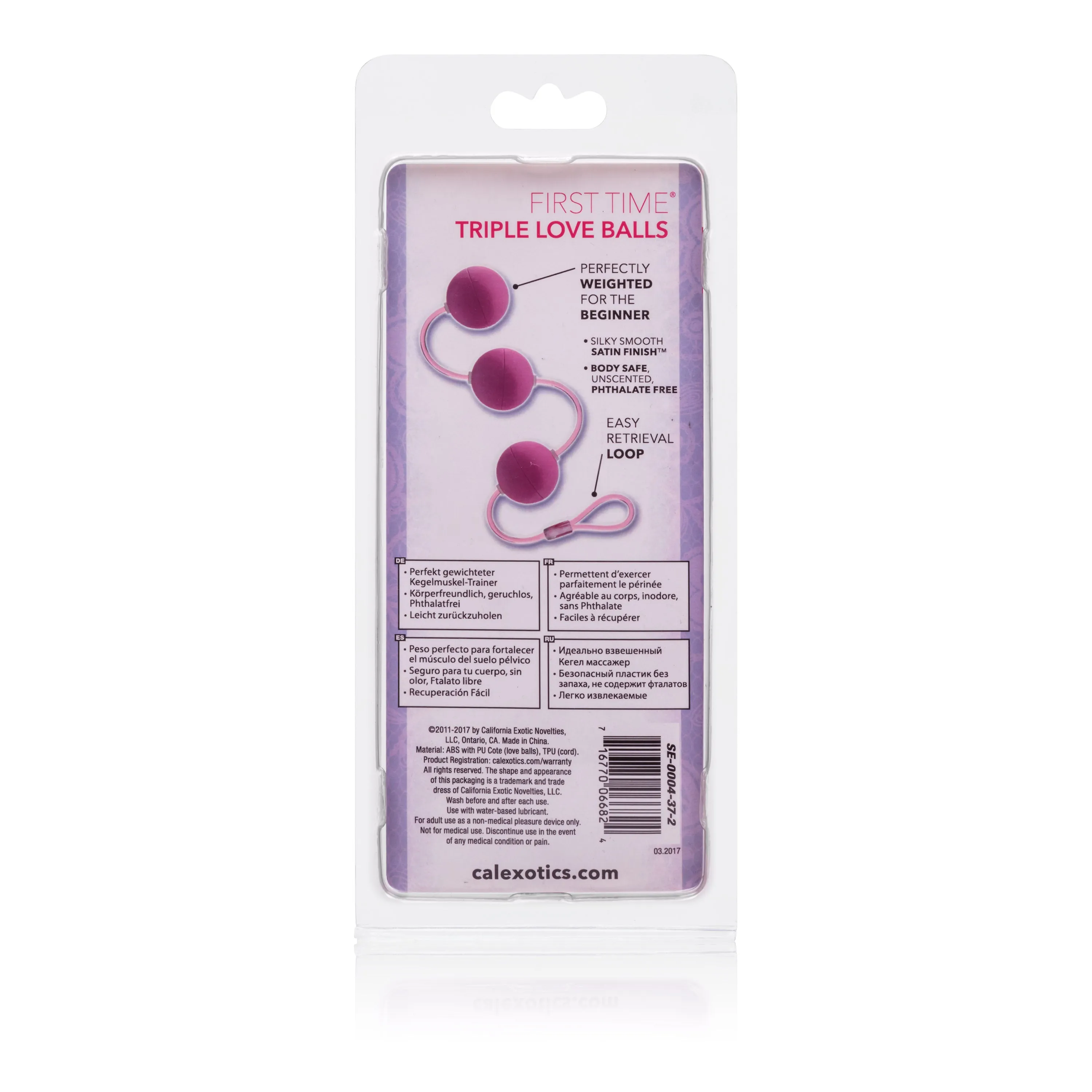 First Time Love Balls Triple Lovers - Pink