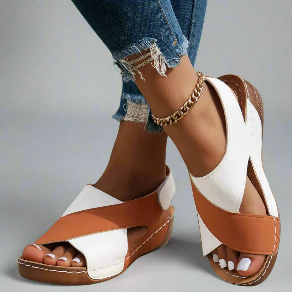 Gabriele | Handmade Wedge Sandals Made from Premium Material