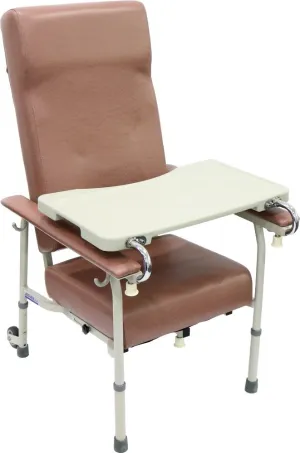 Geriatric Chair (ASSURE Rehab), Adjustable Height with Rear Wheels, AR0554