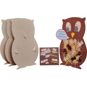 Giant Display Owls pk 3