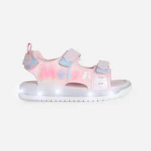 GIRLS LIGHT SLIP-ON SANDALS