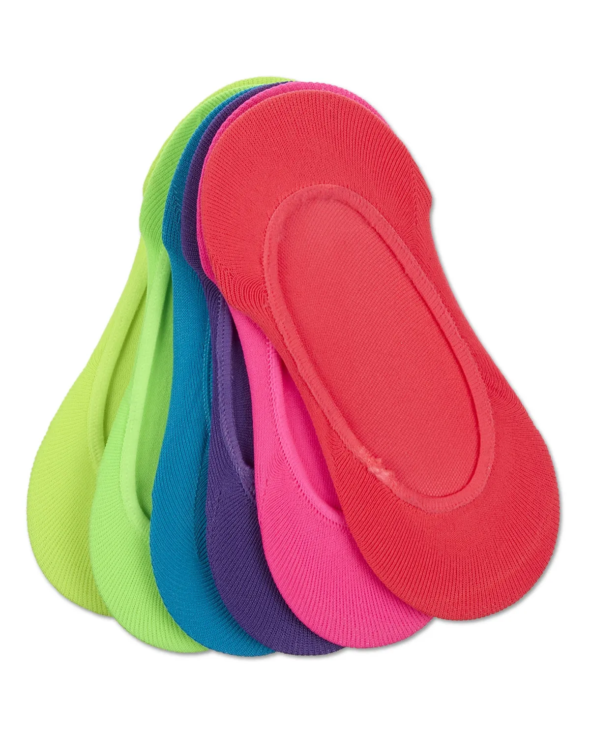 Girls Microfiber Liner Socks 6-Pack