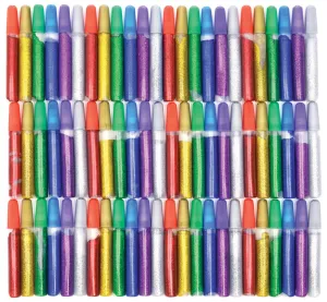 Glitter Glue Pens pk 72