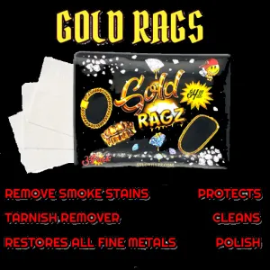GOLD RAGZ - POLISHING CLOTHS
