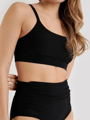 Haut de Bikini avec Dos Torsadé Glory - Noir