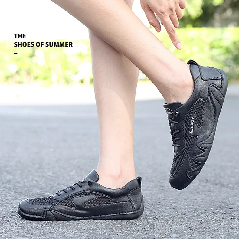 High Quality Flats Mesh Shoes Outdoor Casual Summer Breathable Sports Sandals Women Men