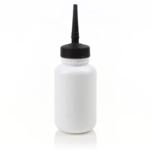 Howies Water Bottle 1L Long Straw White