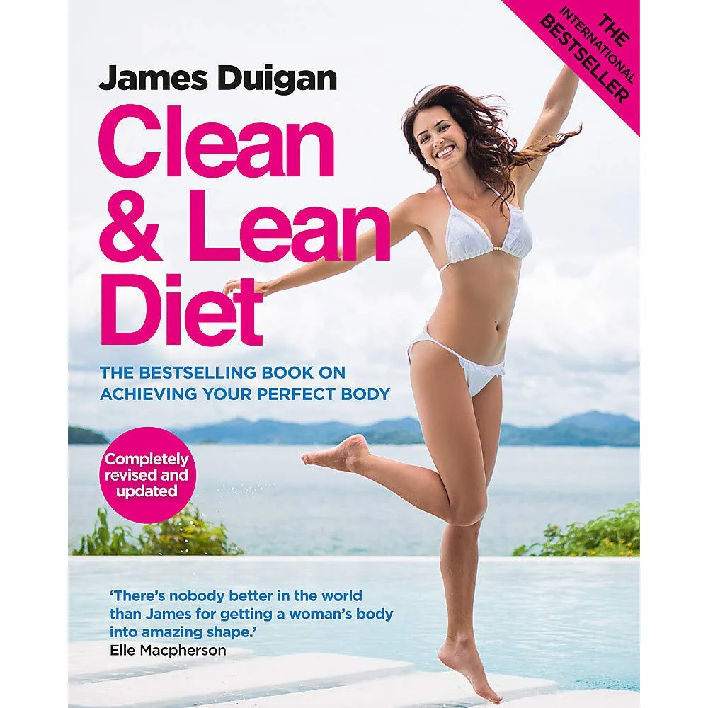 James Duigan Collection 2 Books Set (Clean & Lean Diet, Clean & Lean Diet Cookbook)