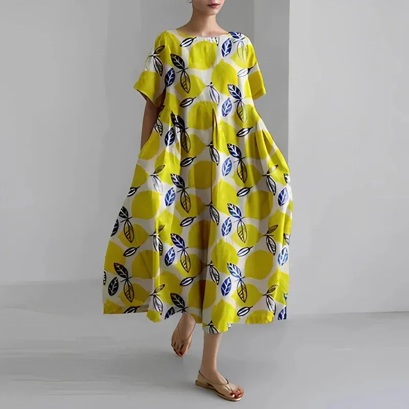 Jas| COMFORTABLE FLORAL DRESS