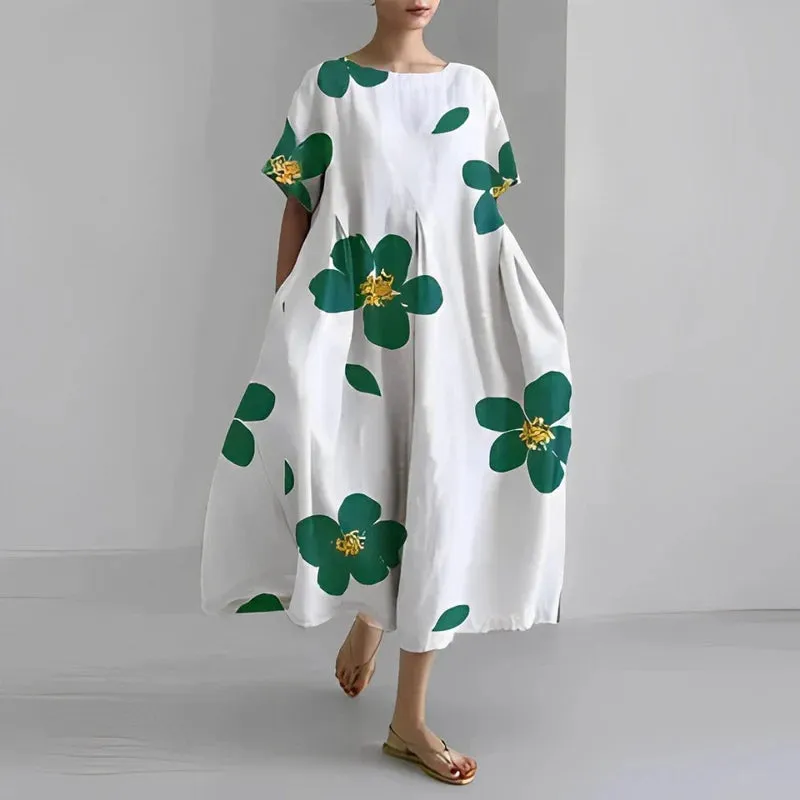 Jas| COMFORTABLE FLORAL DRESS