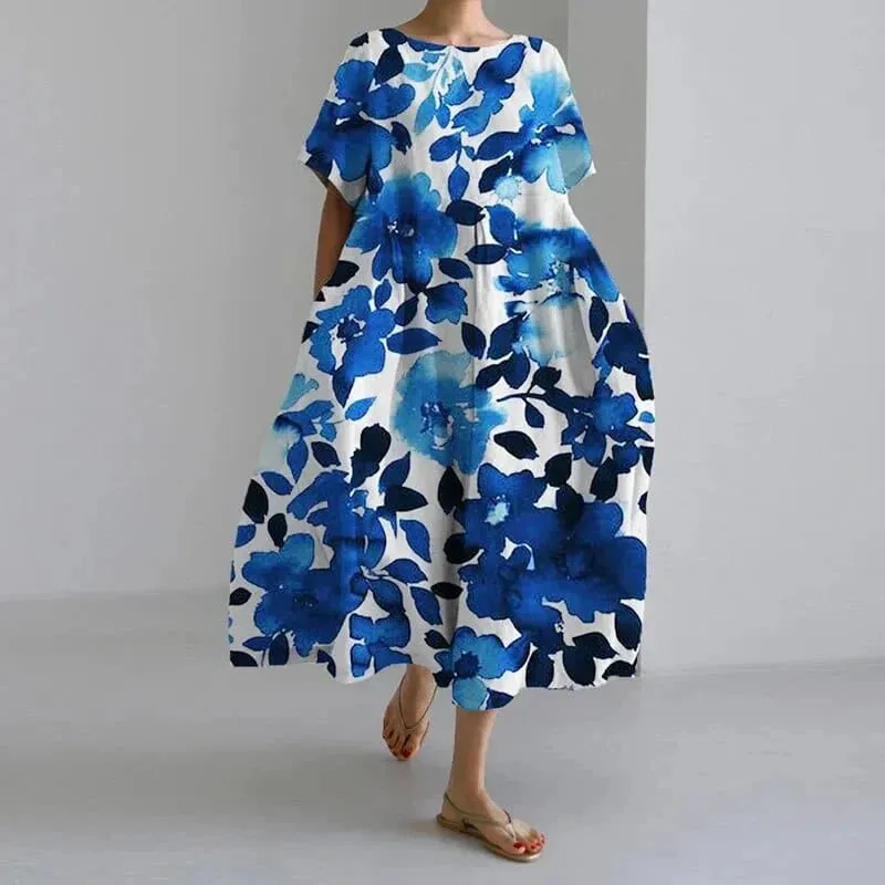 Jas| COMFORTABLE FLORAL DRESS