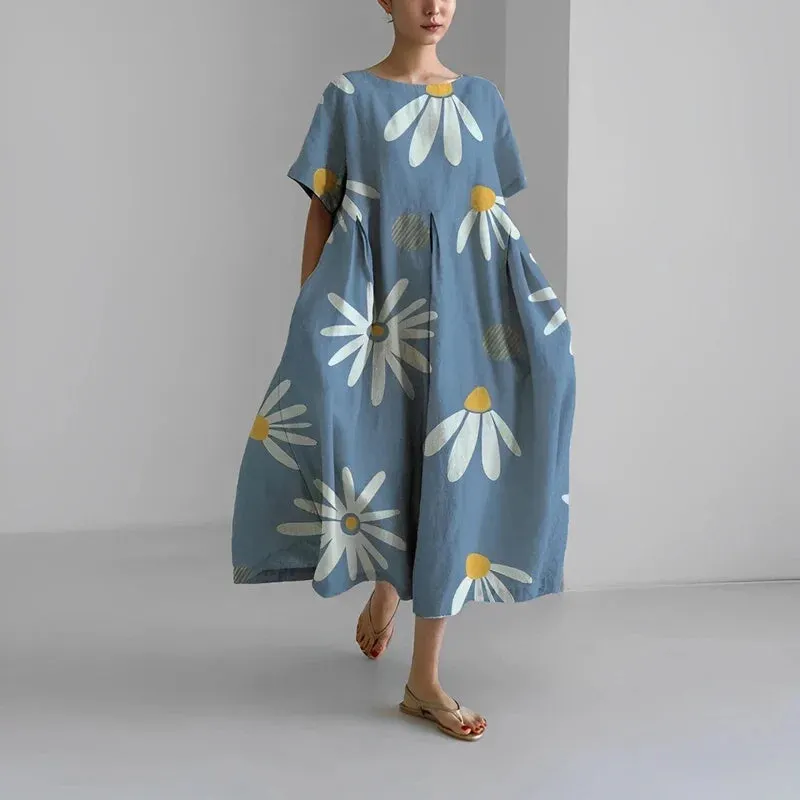 Jas| COMFORTABLE FLORAL DRESS