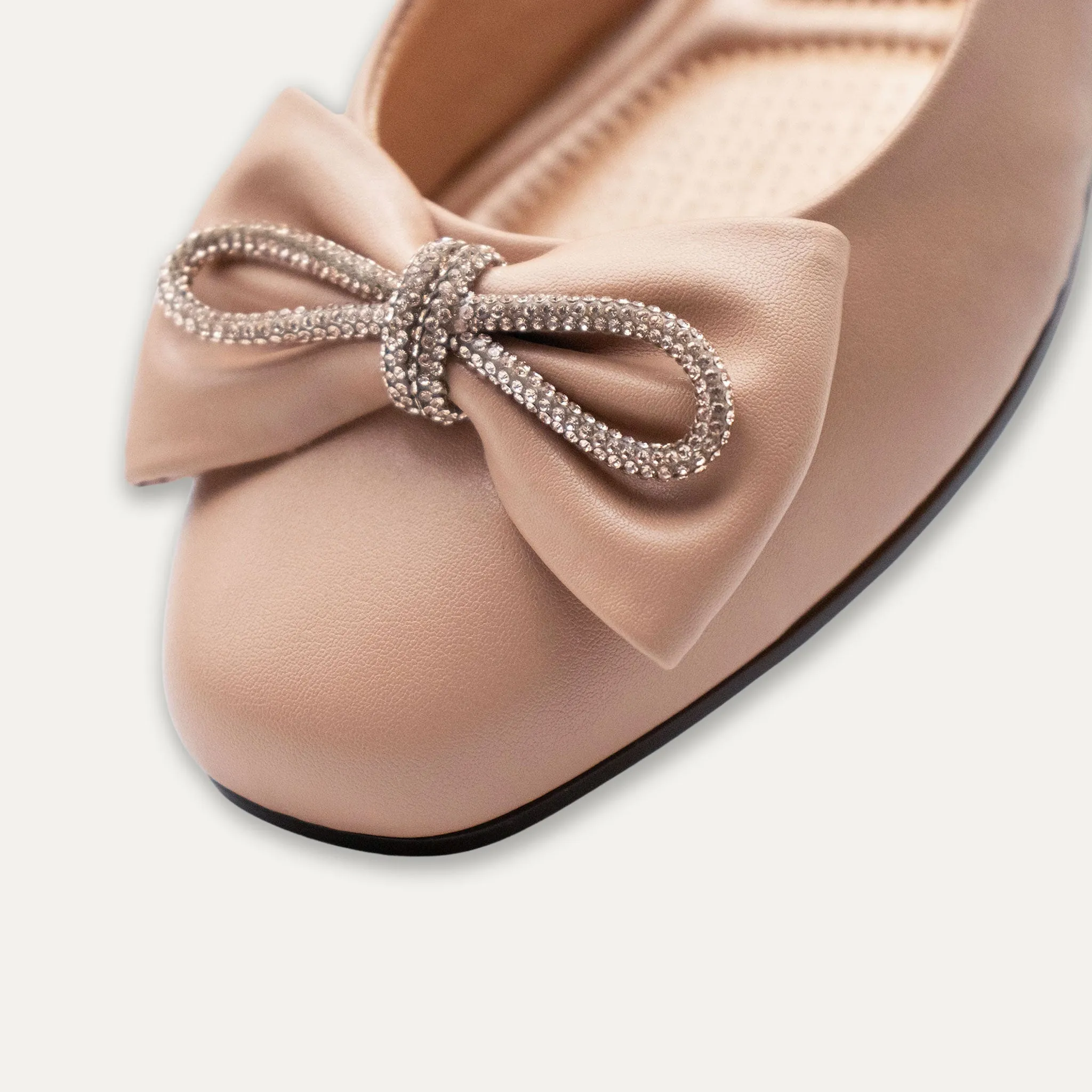 Julie Crystal Lazo Antique Ballet Flats