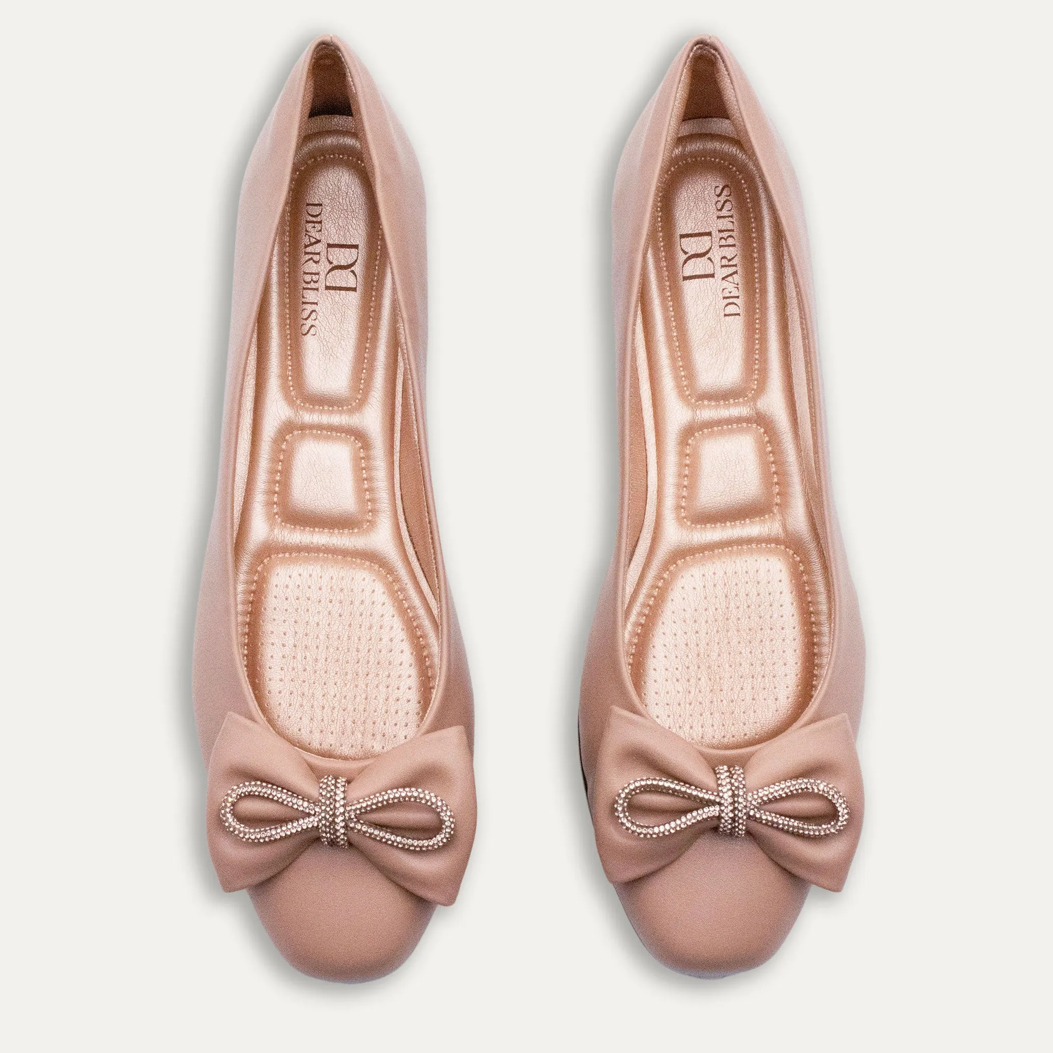 Julie Crystal Lazo Antique Ballet Flats