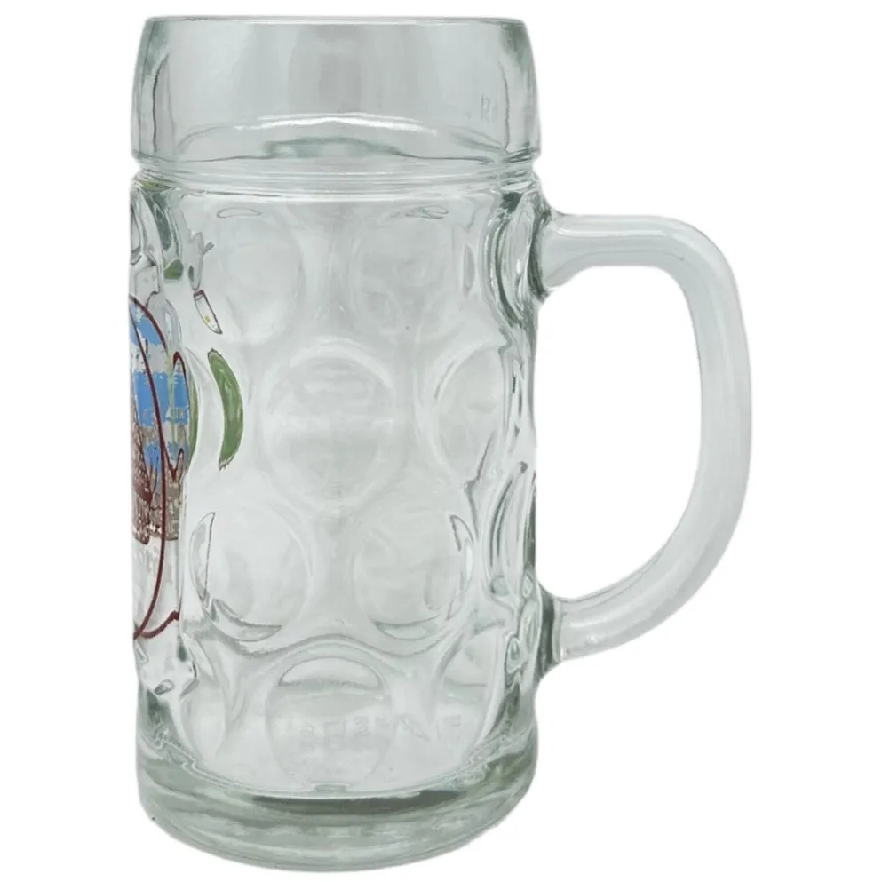 Krug-Bräu Stein Glass