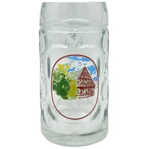 Krug-Bräu Stein Glass