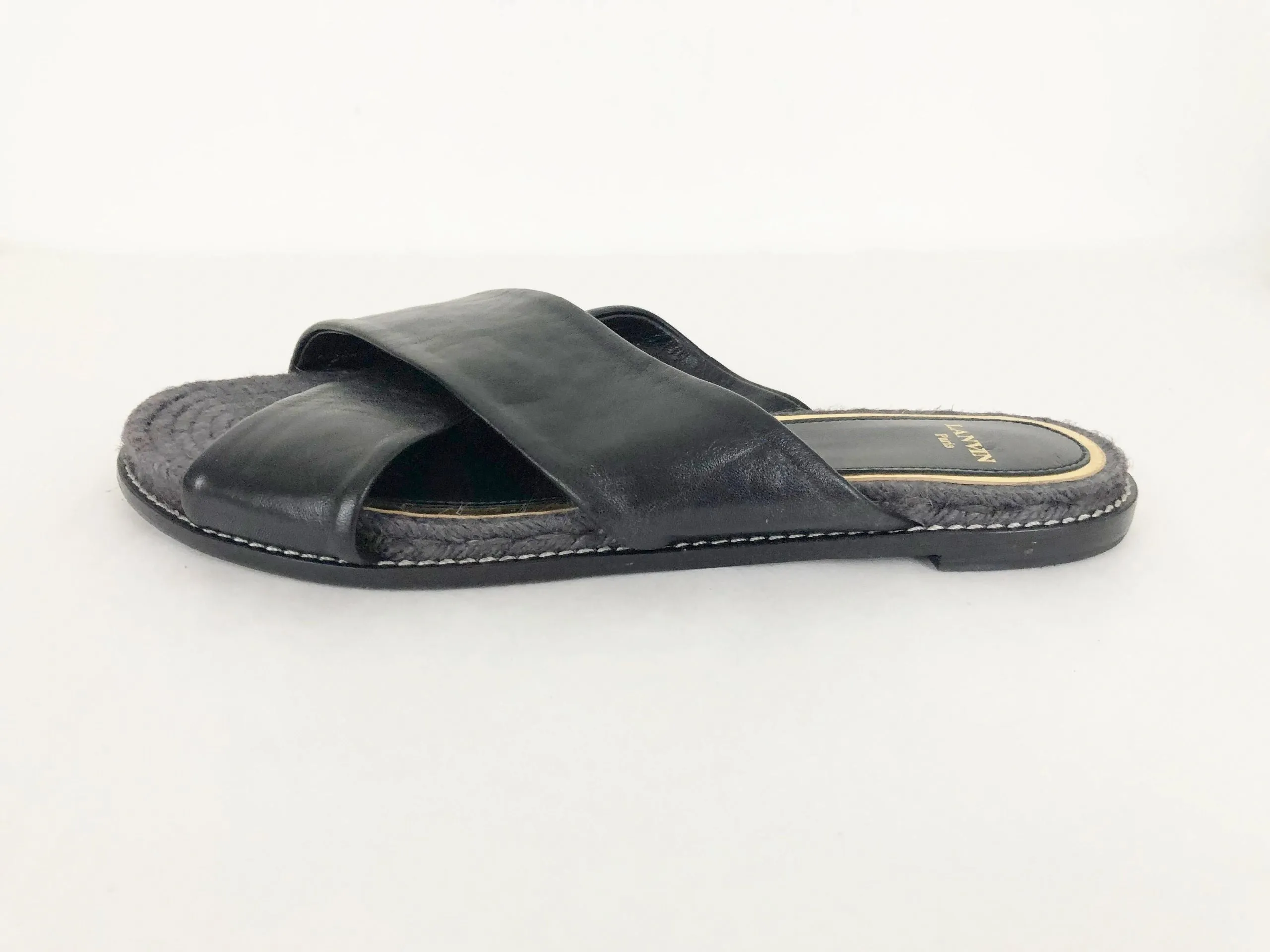 Lanvin Leather Slide Size 11