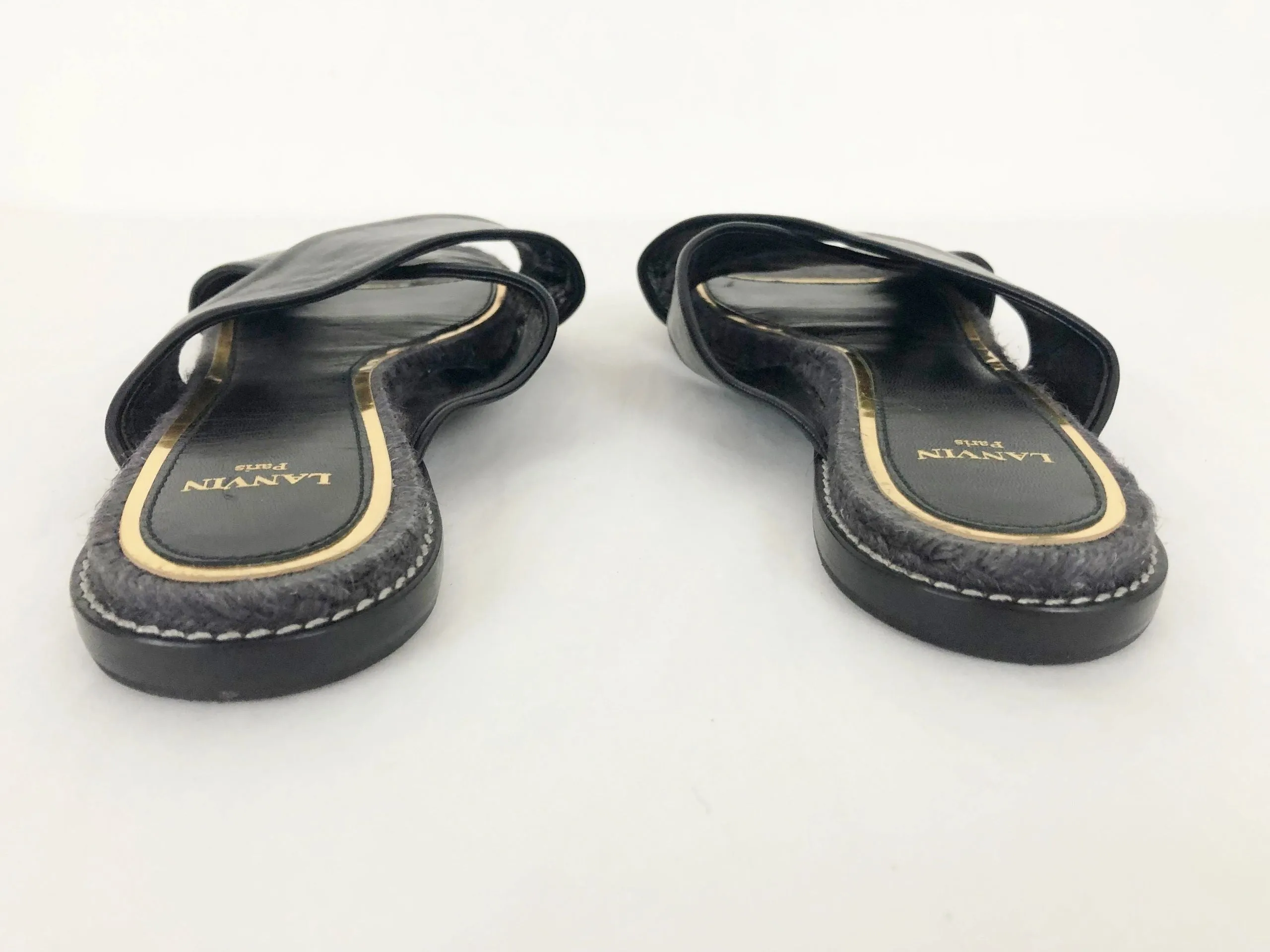 Lanvin Leather Slide Size 11