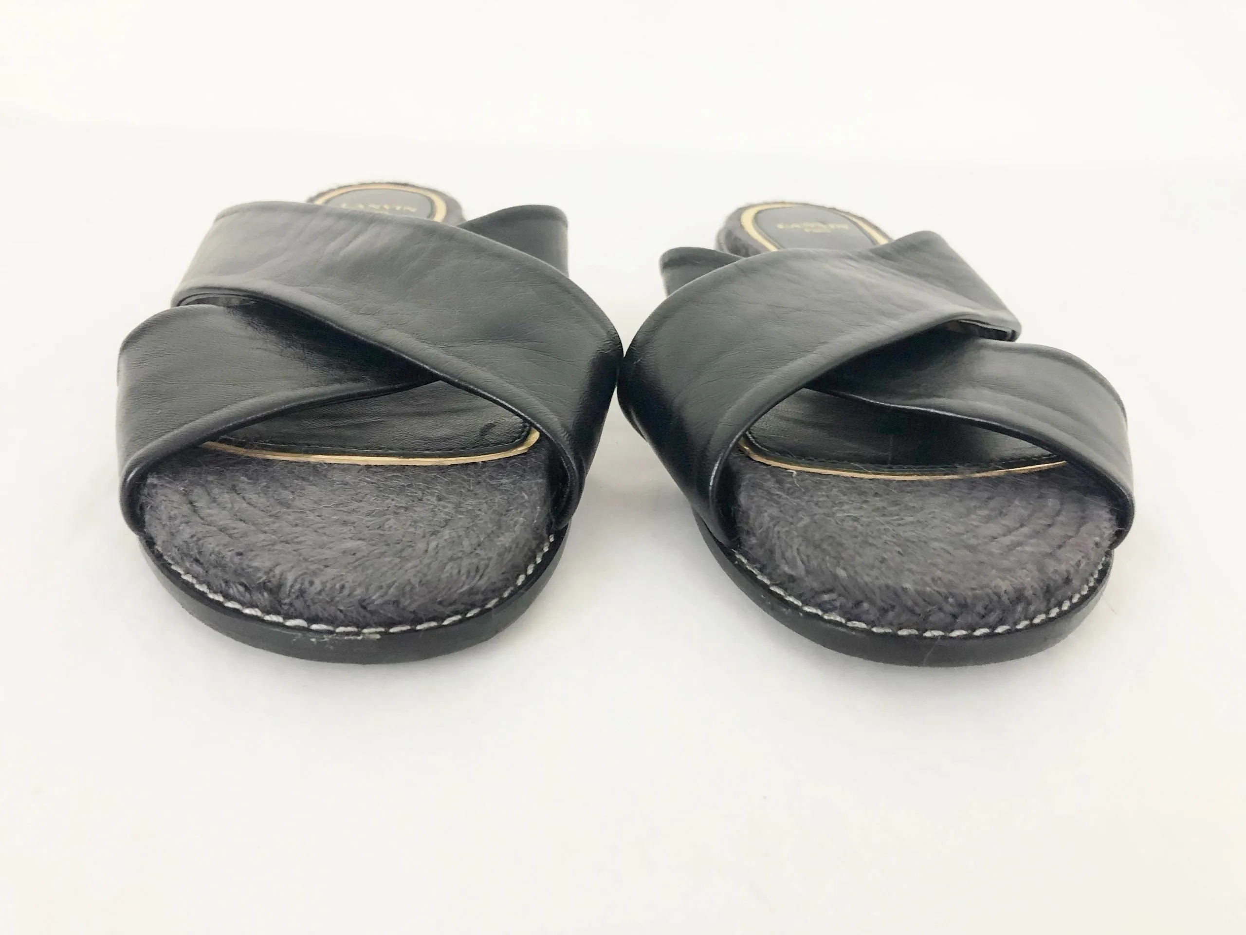 Lanvin Leather Slide Size 11