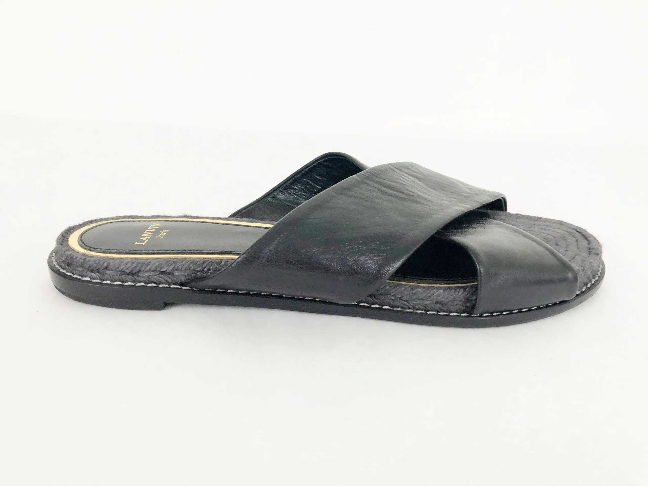Lanvin Leather Slide Size 11