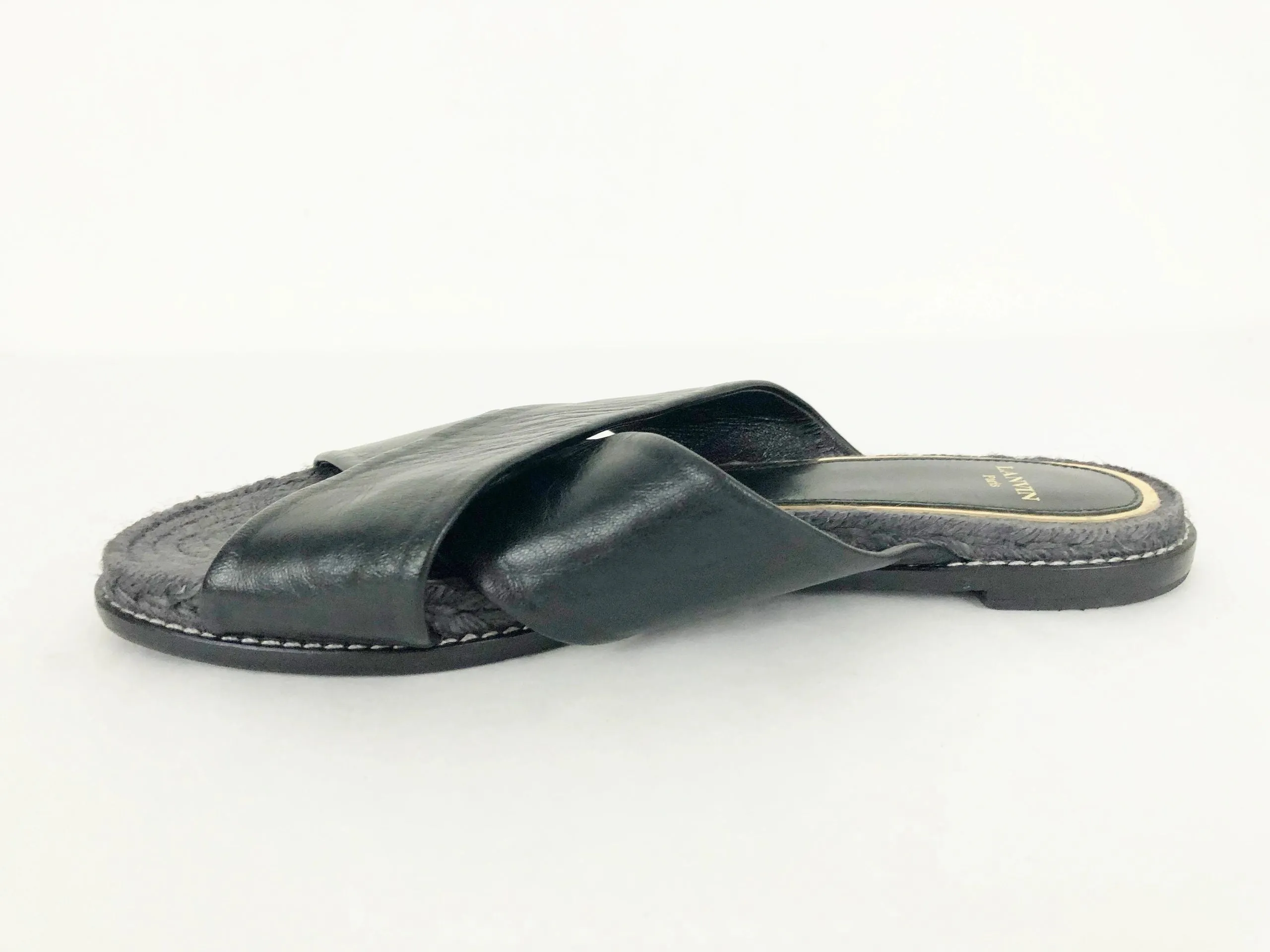 Lanvin Leather Slide Size 11