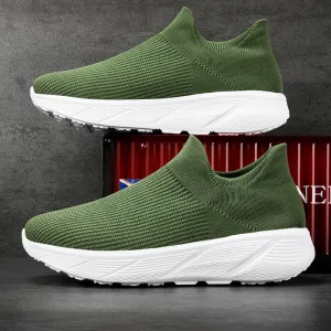 Lars - Dennengroene Comfort-Sneaker