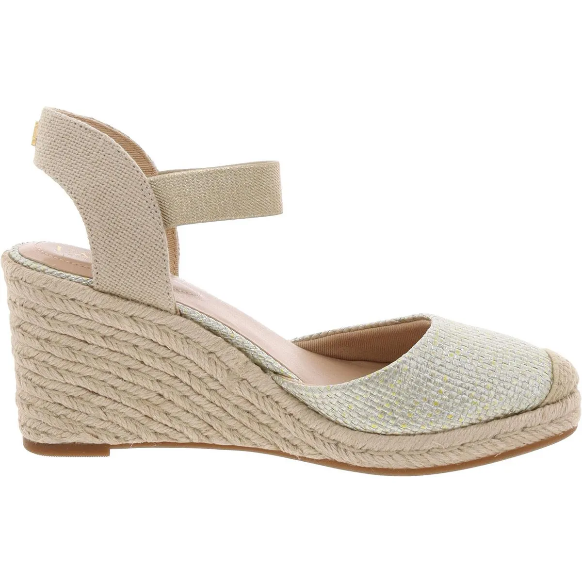 Lauren Ralph Lauren Womens Pearle Wedges Ankle Strap Espadrille Heels