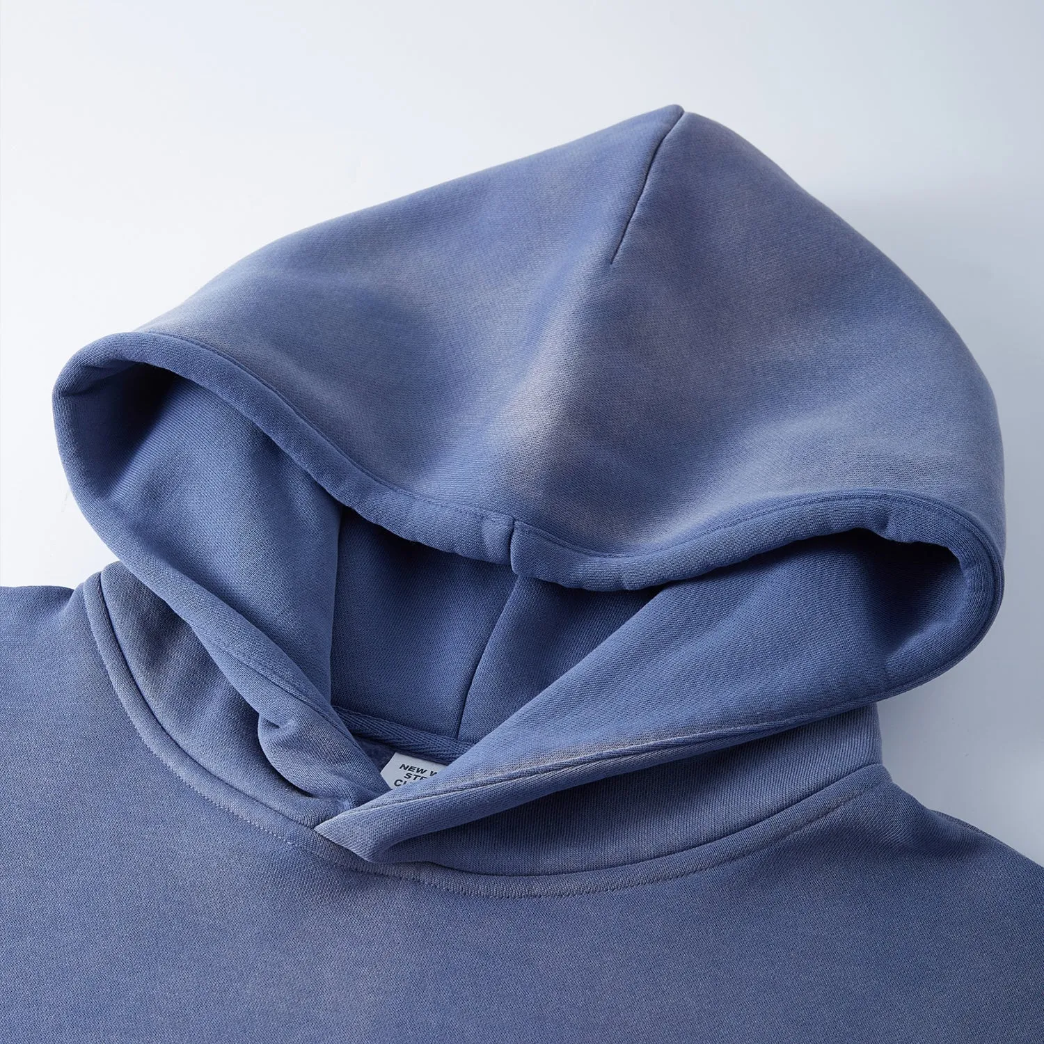 LIKI BRAND STONE WASHED FLEECE HOODIE