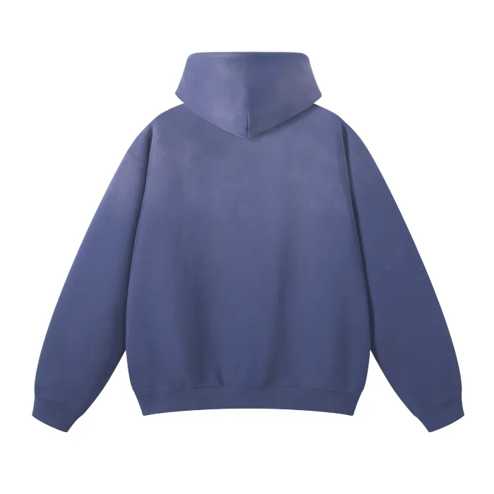LIKI BRAND STONE WASHED FLEECE HOODIE