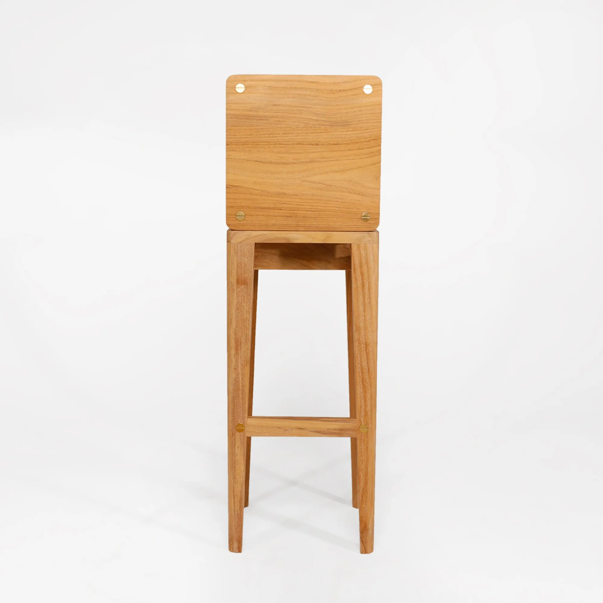Lula Solid Teak Wooden Stool