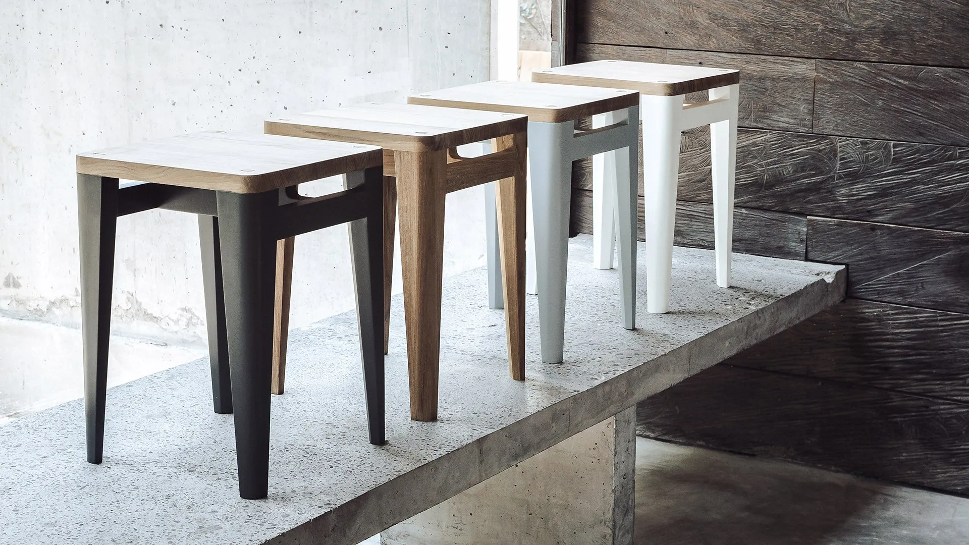 Lula Solid Teak Wooden Stool