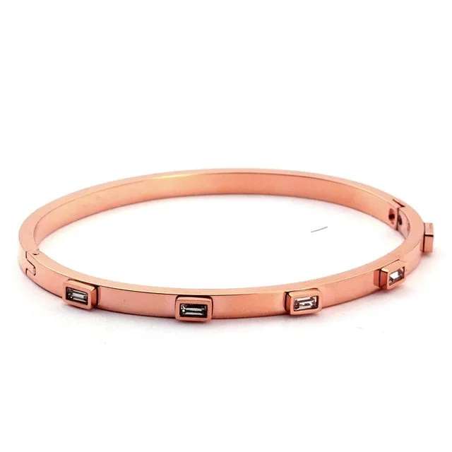 Luxury Brand Cubic Zirconia Bracelet
