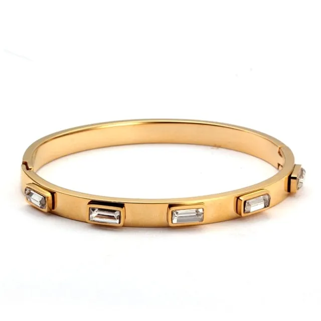 Luxury Brand Cubic Zirconia Bracelet