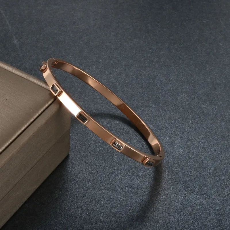 Luxury Brand Cubic Zirconia Bracelet