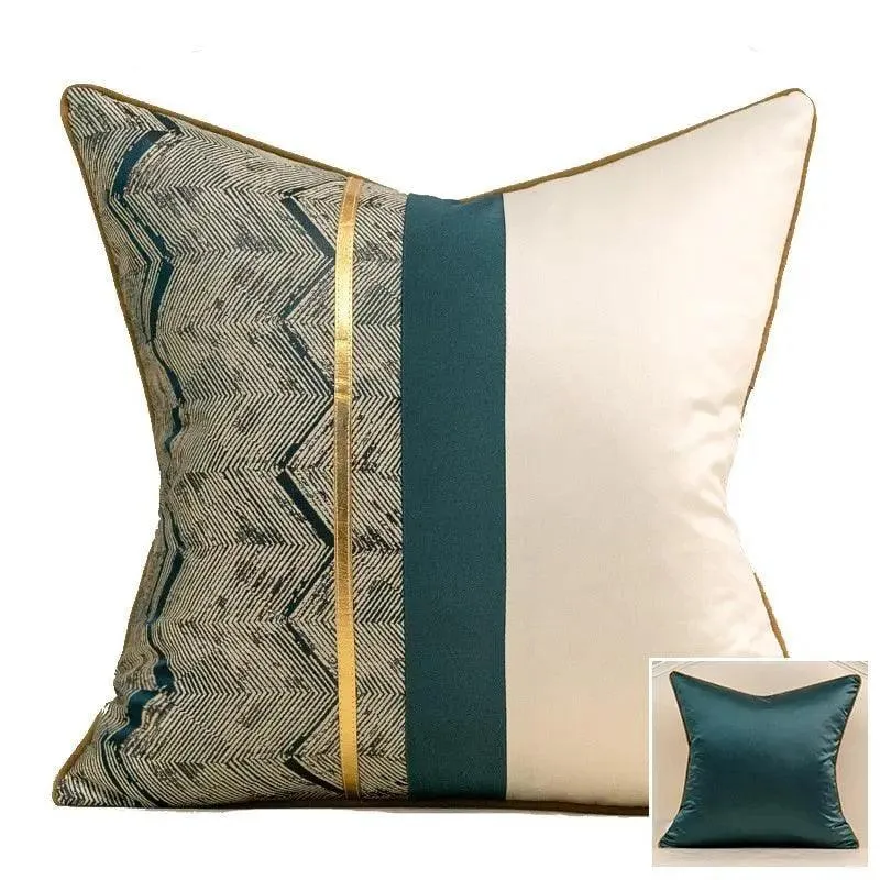 Luxury Leather Cushion Pillow Cases