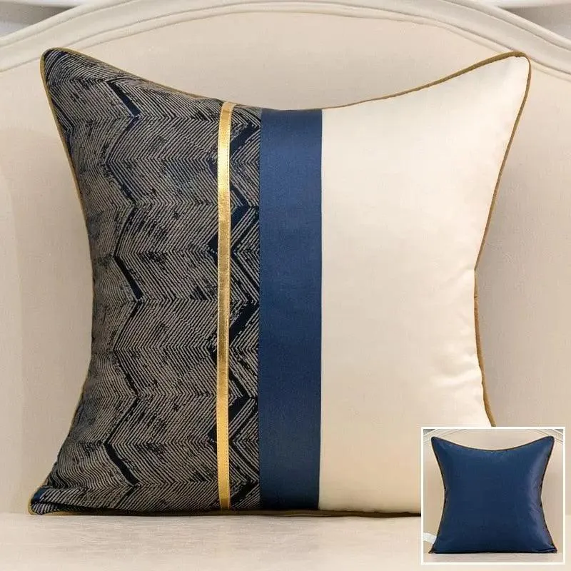 Luxury Leather Cushion Pillow Cases