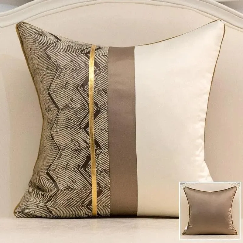Luxury Leather Cushion Pillow Cases
