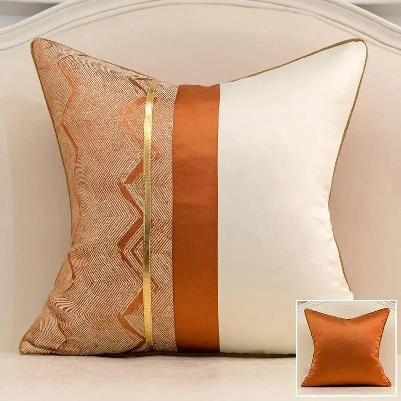 Luxury Leather Cushion Pillow Cases