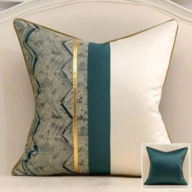 Luxury Leather Cushion Pillow Cases