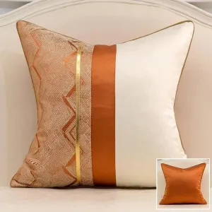 Luxury Leather Cushion Pillow Cases