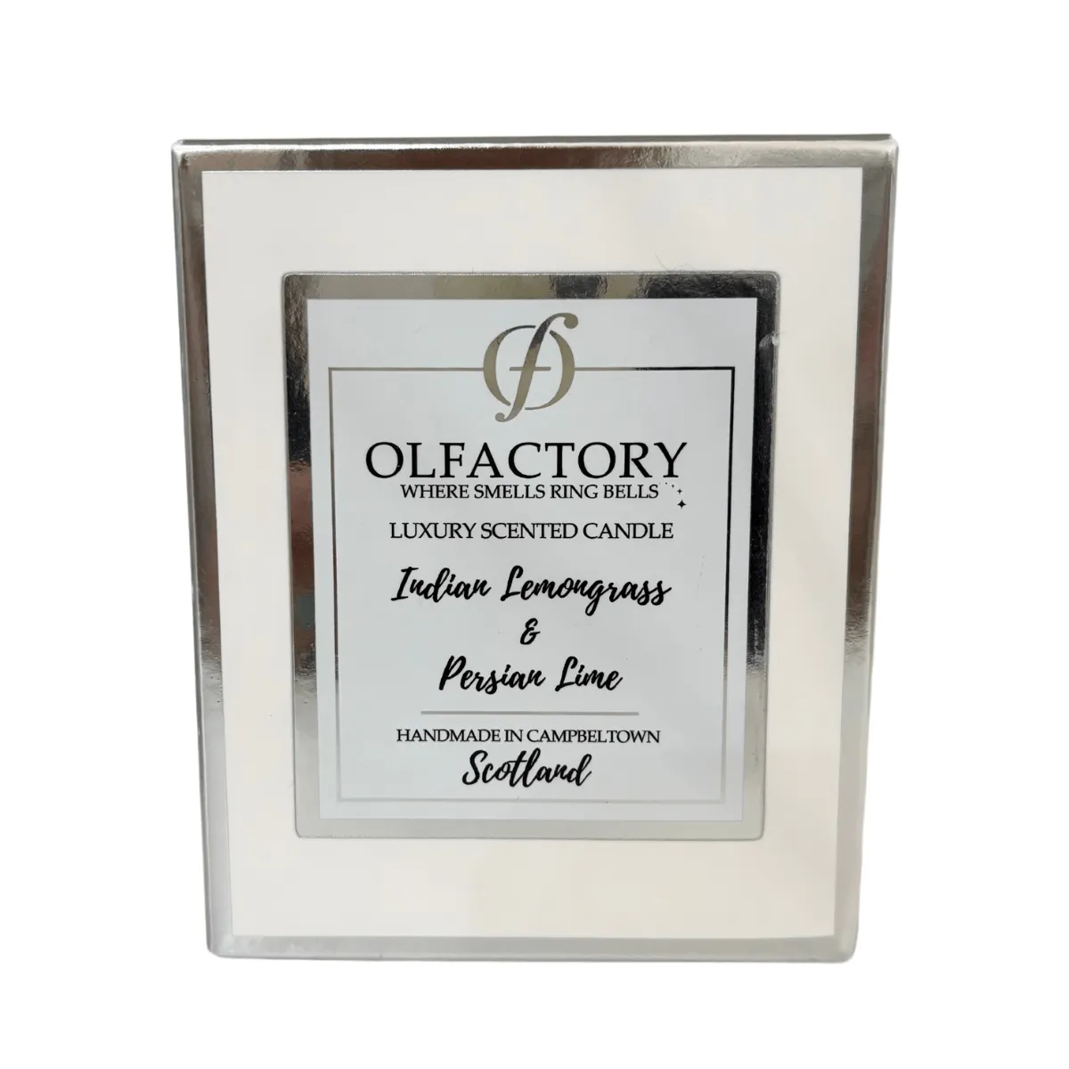 LUXURY SCENTED CANDLE - Indian Lemongrass & Persian Lime