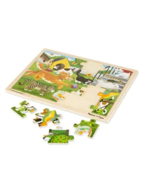 Melissa & Doug Pets 24-Piece Wooden Jigsaw Puzzle