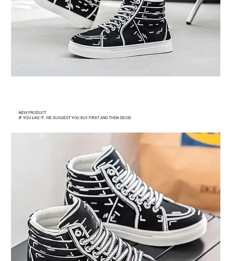 Men’s High-Top Sneakers – Lightweight & Breathable for men