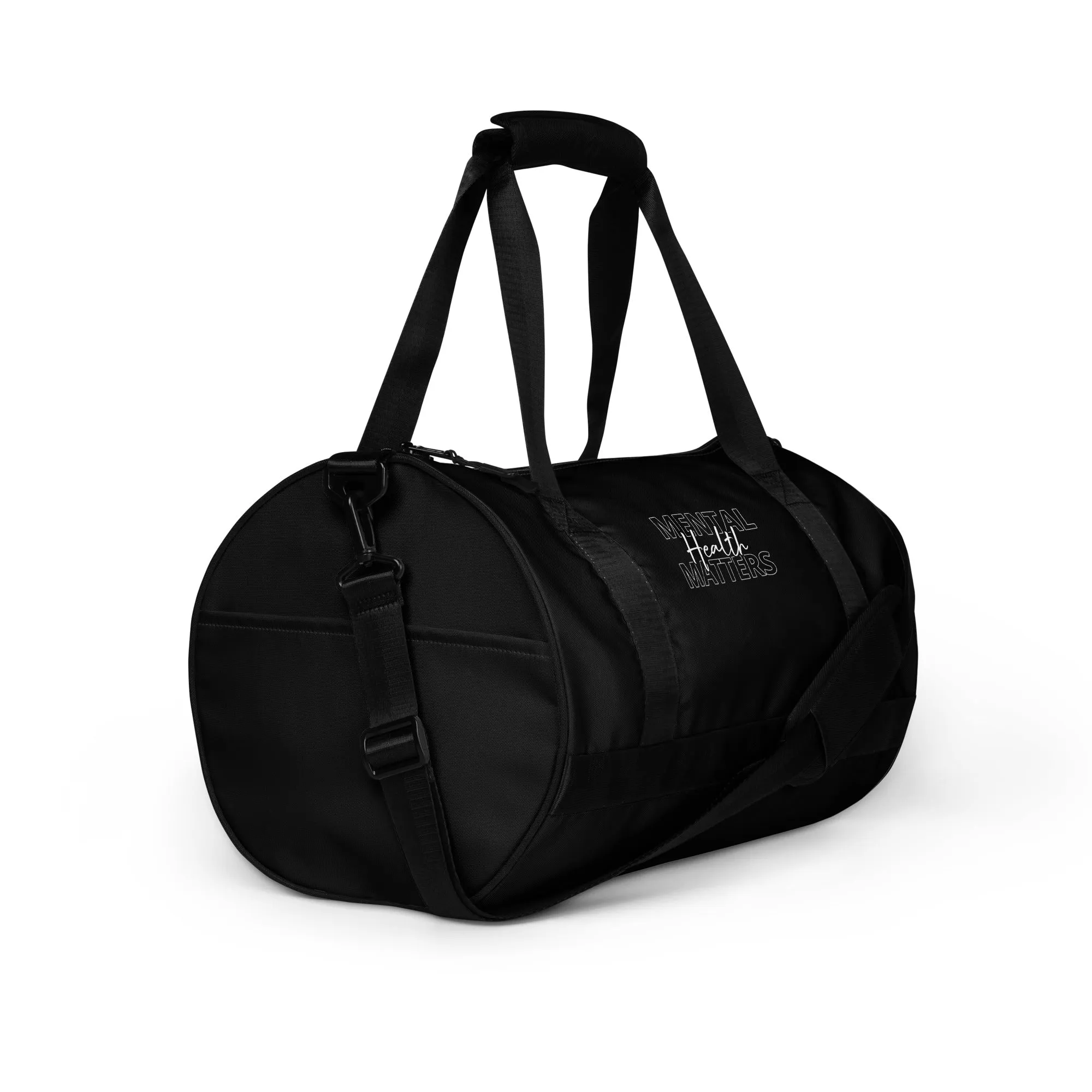 Mental Health Matters All-over print gym bag