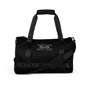 Mental Health Matters All-over print gym bag