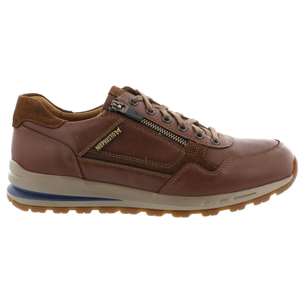 Mephisto Bradley Full Grain Leather Men's Sneakers