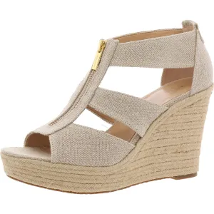 MICHAEL Michael Kors Womens Damita Espadrille Strappy Wedges