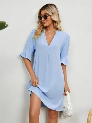 Michelle - Summer Dress with V-Neck