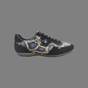 MOE102 Sneaker (Black/Beige)